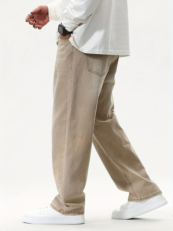 Casual Straight Leg Pants