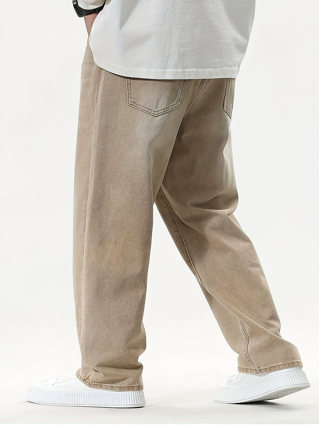 Casual Straight Leg Pants